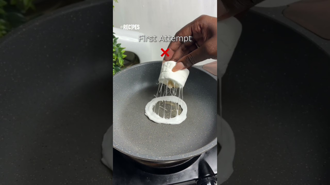 Mushroom Marshmallow HACK! #trending #marshmallow