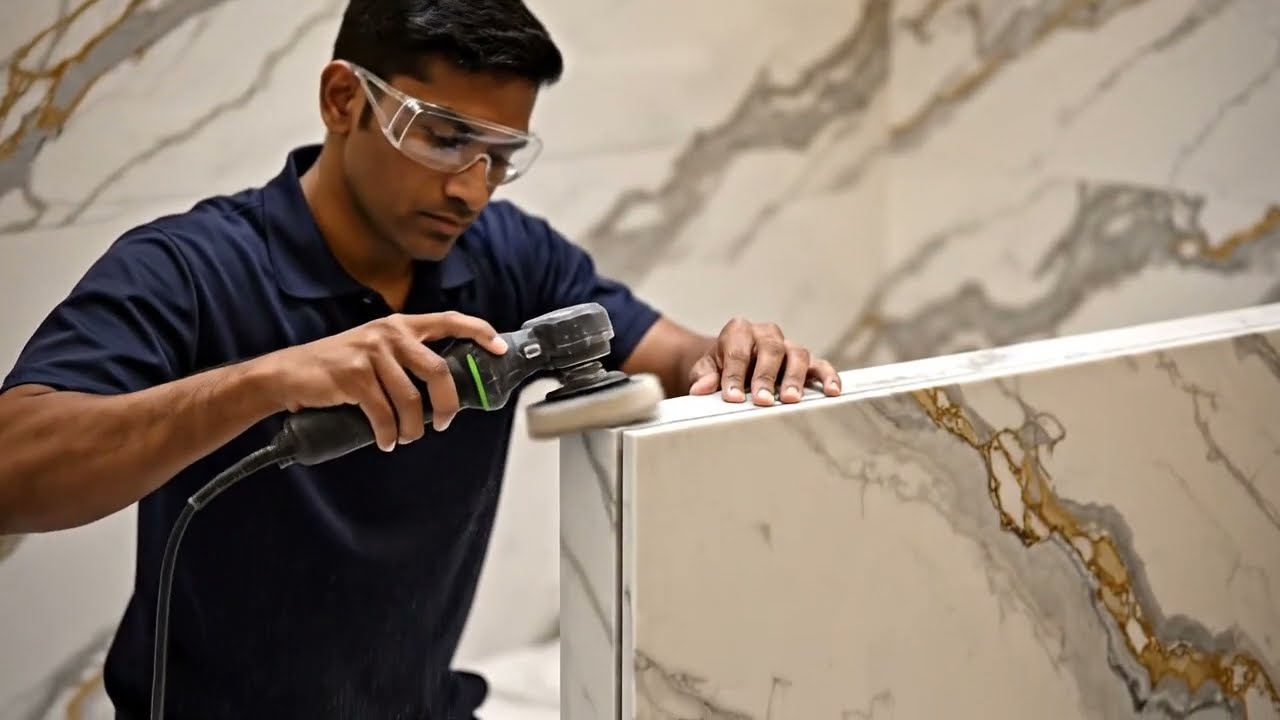 Porcelain Slabs & Marble Bathrooms | Budget Clarity