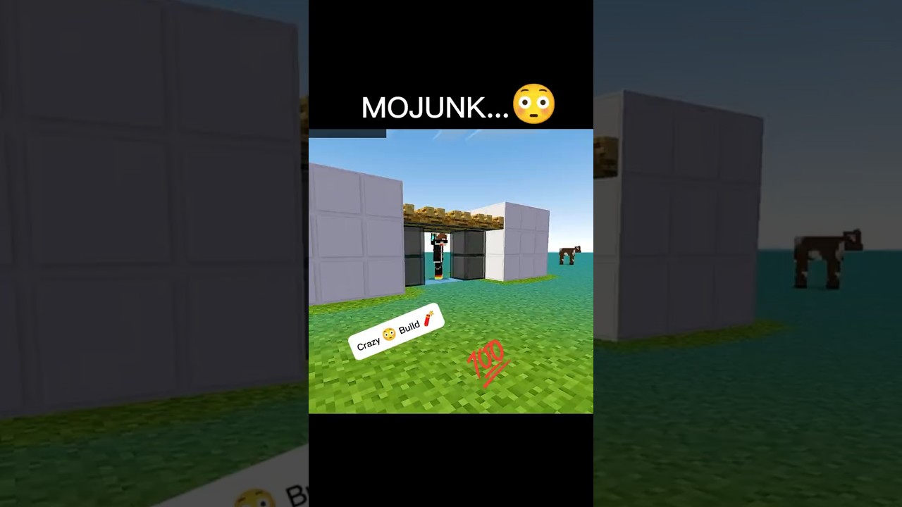 Minecraft Build Hack You Didn&rsquo;t Know 😳 #shorts #minecraft #trends #hwcatboyshorts #minecraft