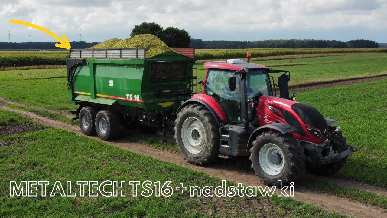 Nowe nadstawki do  METALTECH TS 16 na koszenie kukurydzy| Szybkie wożenie gnojowicy 💪 #67