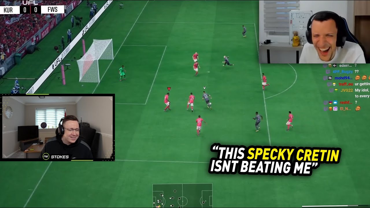 For the first time since FIFA 19, Stokes plays vs Kurt0411 on UFL 🥶