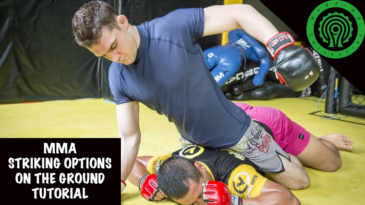 MMA Striking Options on the Ground Tutorial