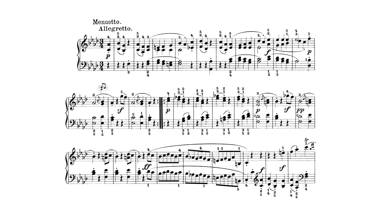 Beethoven - Piano Sonata No. 1 in F minor (Pollini)