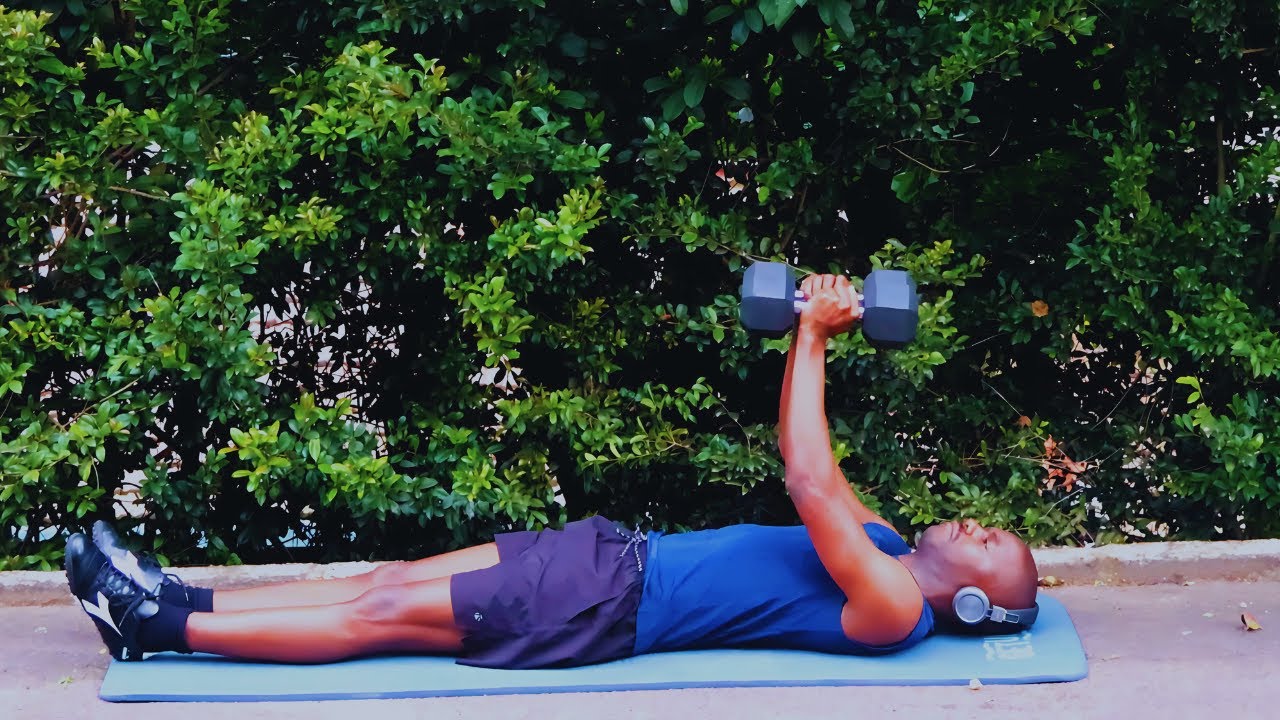 15 Minutes Dumbbells Arms Workout 