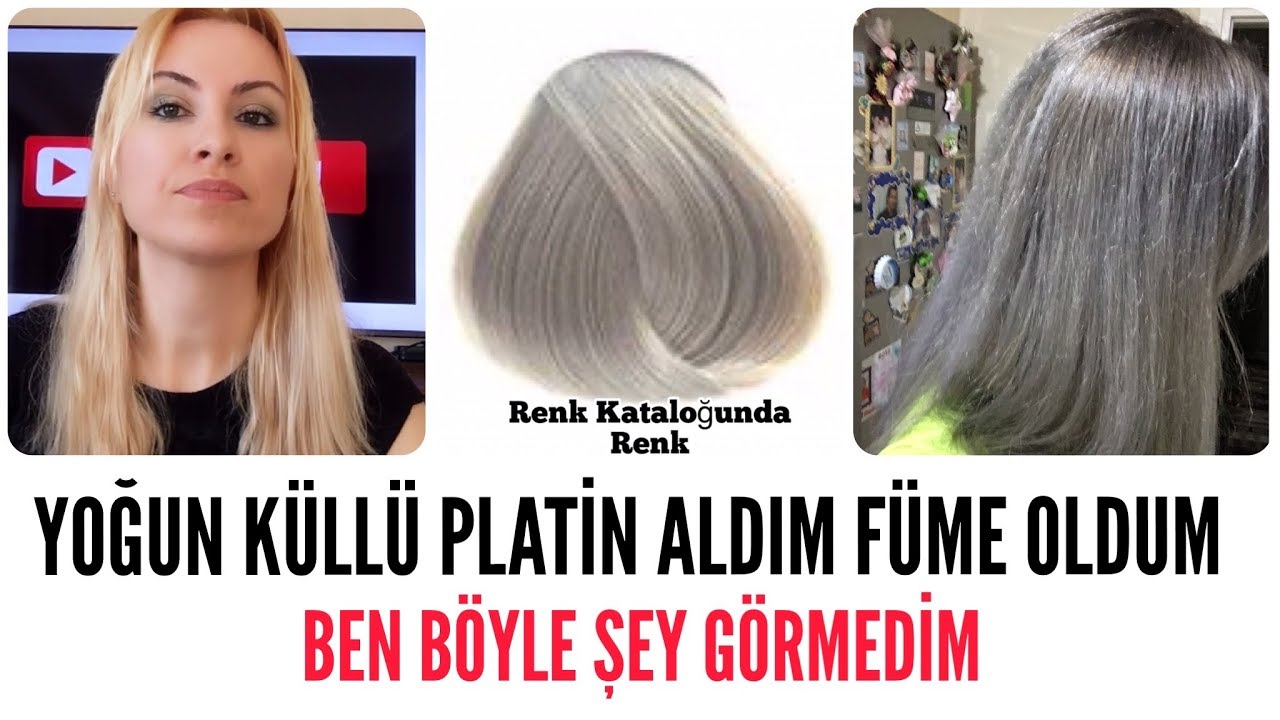 Evde Saç Boyama | Platin Renk Aldım Sonuç Hüsran Oldu | Dava Açma Sebebi! Bu Nasıl Renk?