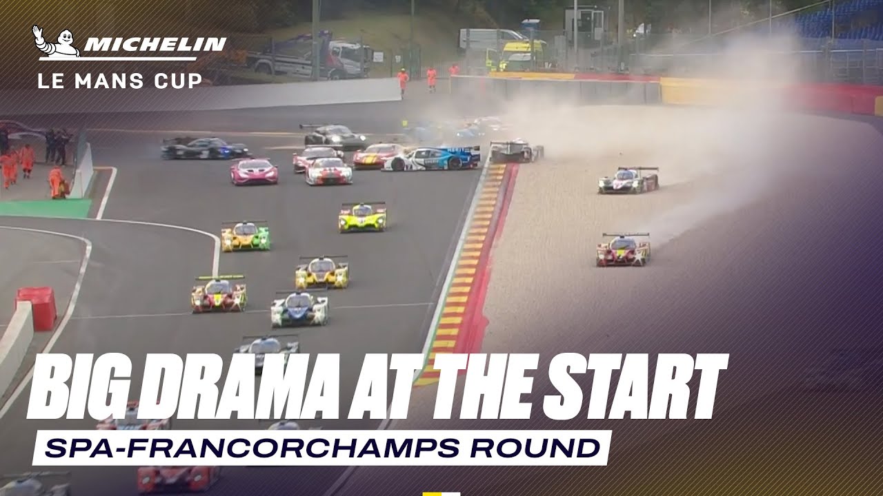 Chaotic race start | Spa-Francorchamps Round 2024 | Michelin Le Mans Cup