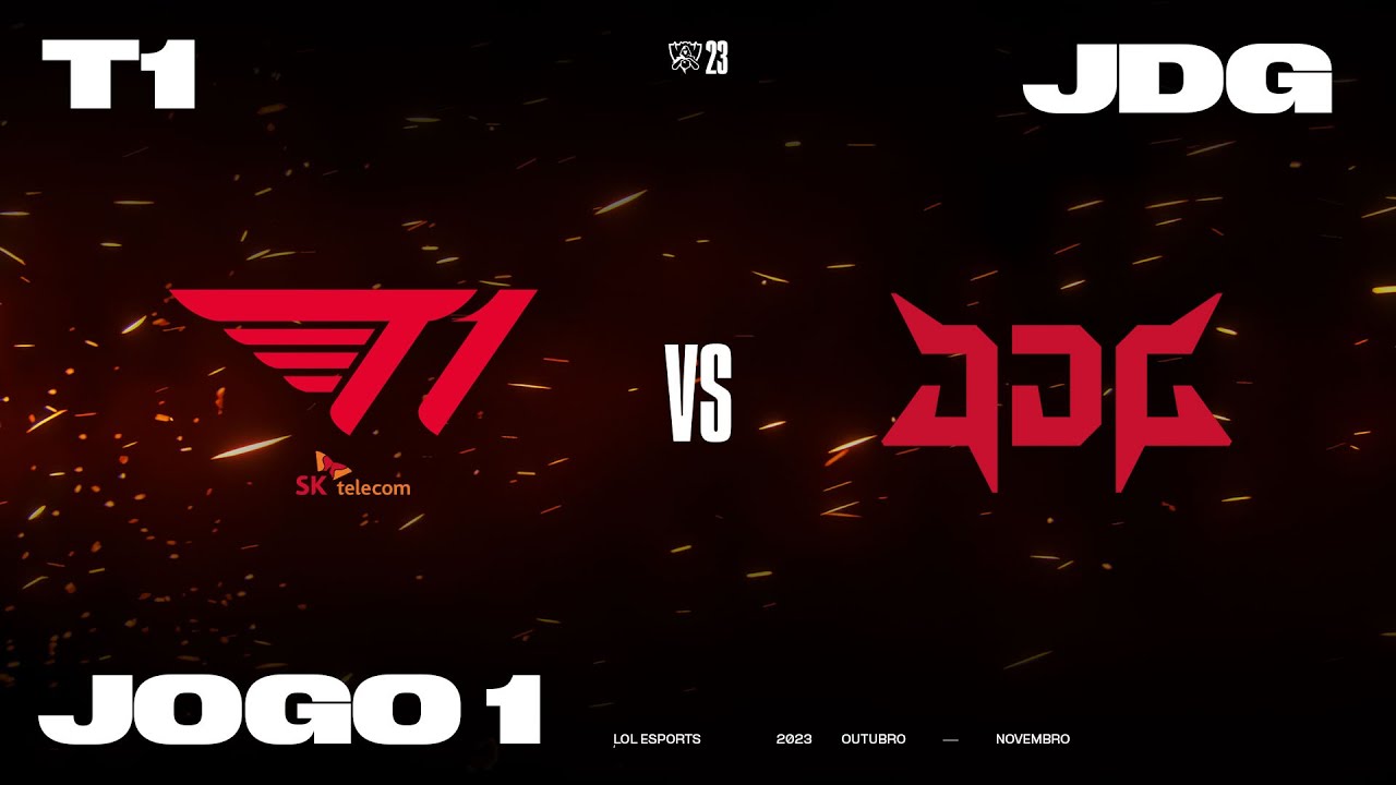 JD Gaming x T1 (Jogo 1) - Worlds 2023: Semifinais