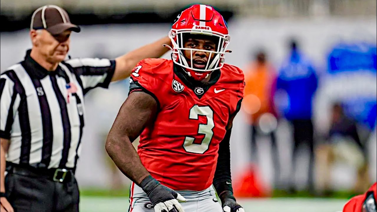 CJ Allen College Football Highlights | Georgia Linebacker | NFL Draft Film