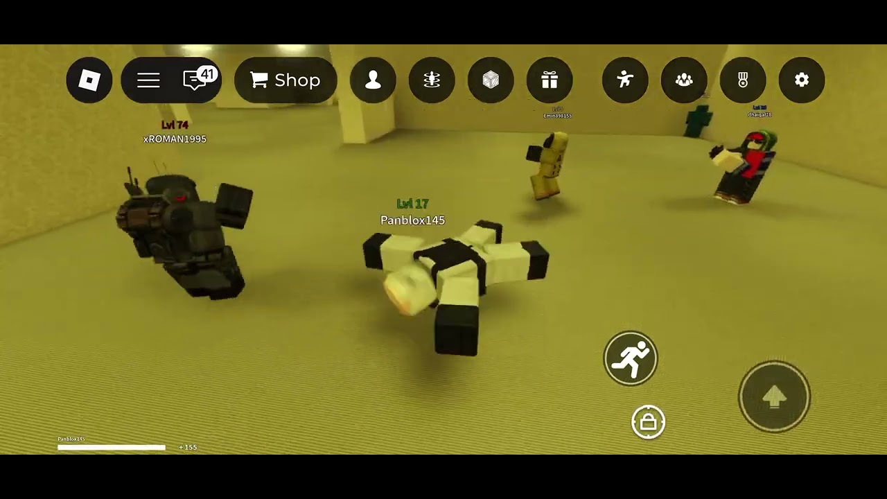 Just hang around backrooms (roblox)