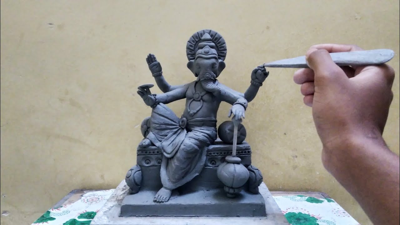 How to make Bhaveshwar cha Raja 2021 l How to make Ganpati
