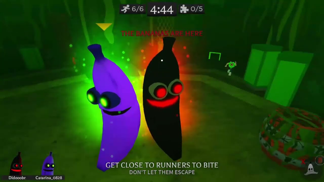 Bruninho Jogando Banana Eats - Roblox