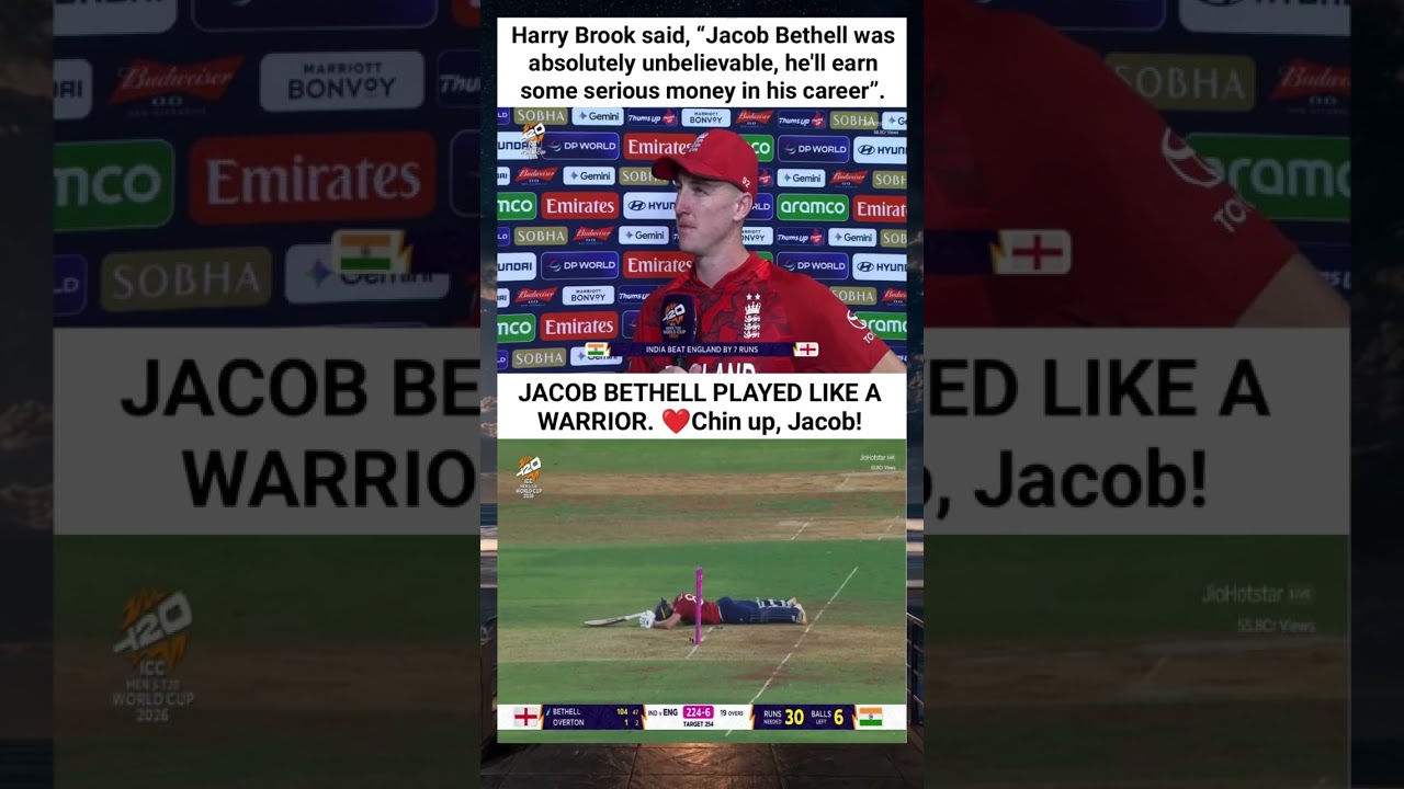 JACOB BETHELL PLAYED LIKE A WARRIOR. ❤️Chin up, Jacob!