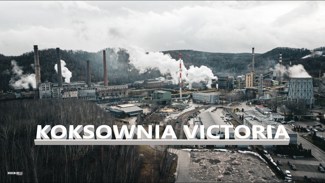 Wałbrzych - Koksownia Victoria z drona 2023