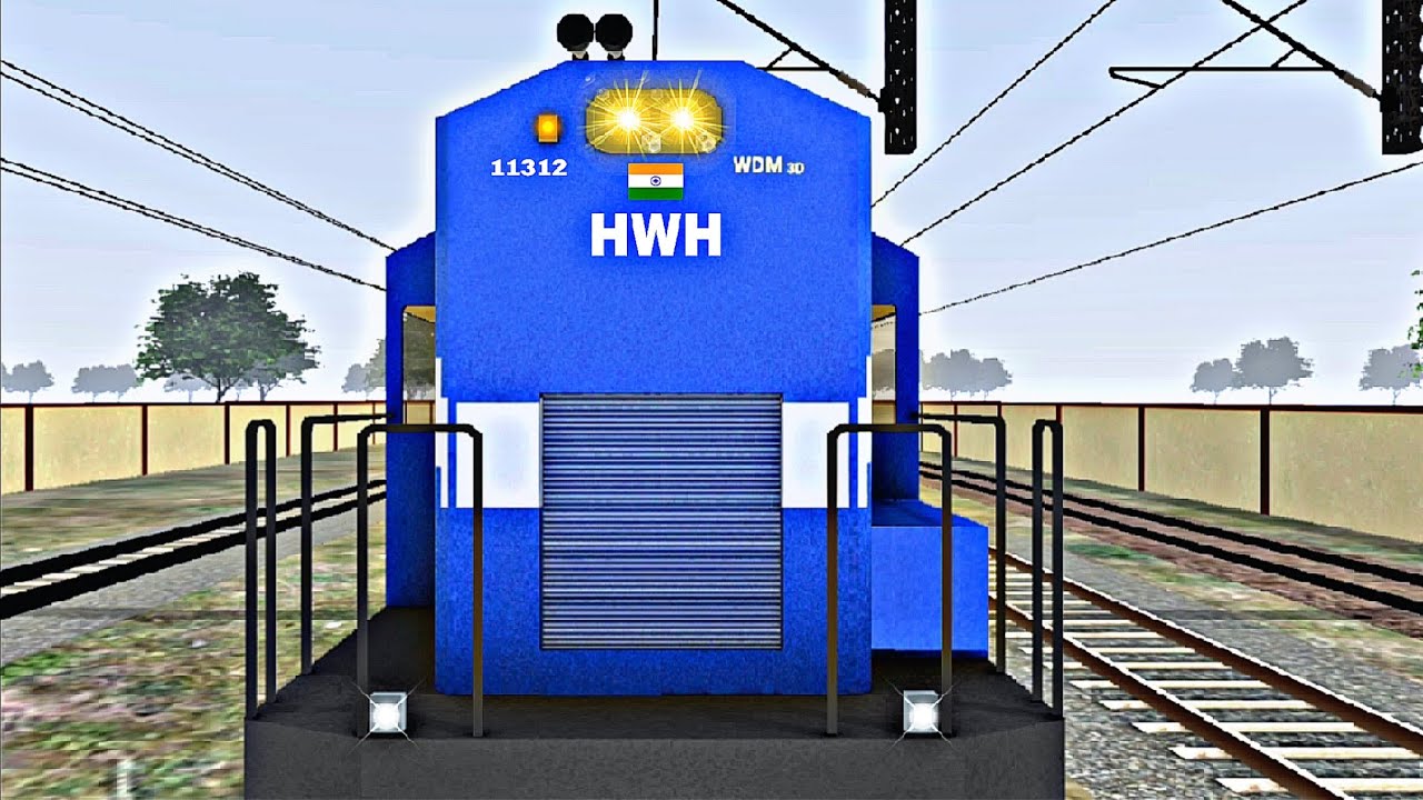 Train Simulator INDIA (Android Gameplay) • ICF Express Train Activity from BHARWARI to MANOHARGANJ