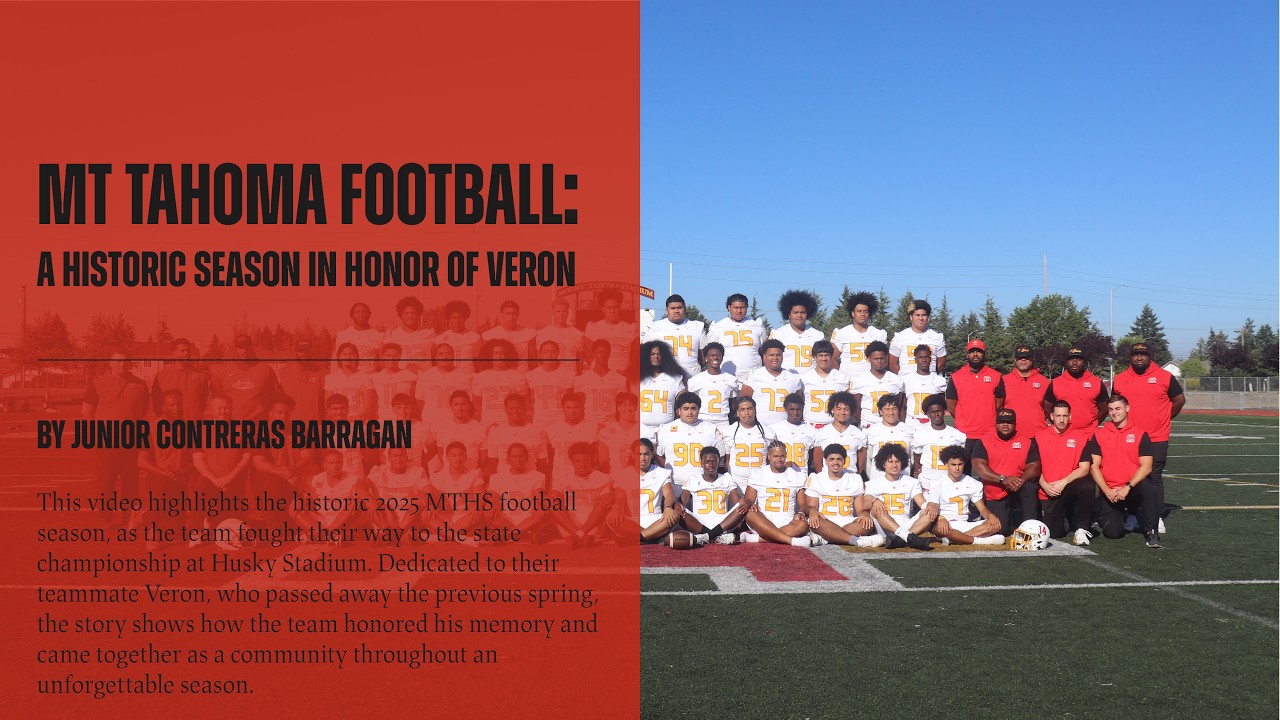 Mt Tahoma Football: A Historic Season in Honor of Veron - The Tower Newspaper