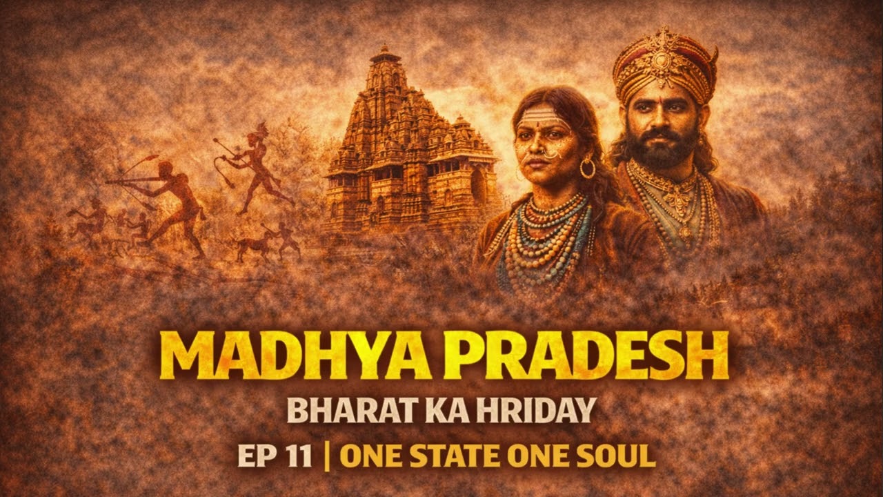 Podcast 189: Madhya Pradesh – Bharat ka Hriday | Temples, Tribes & Time | EP 11 | One State One Soul