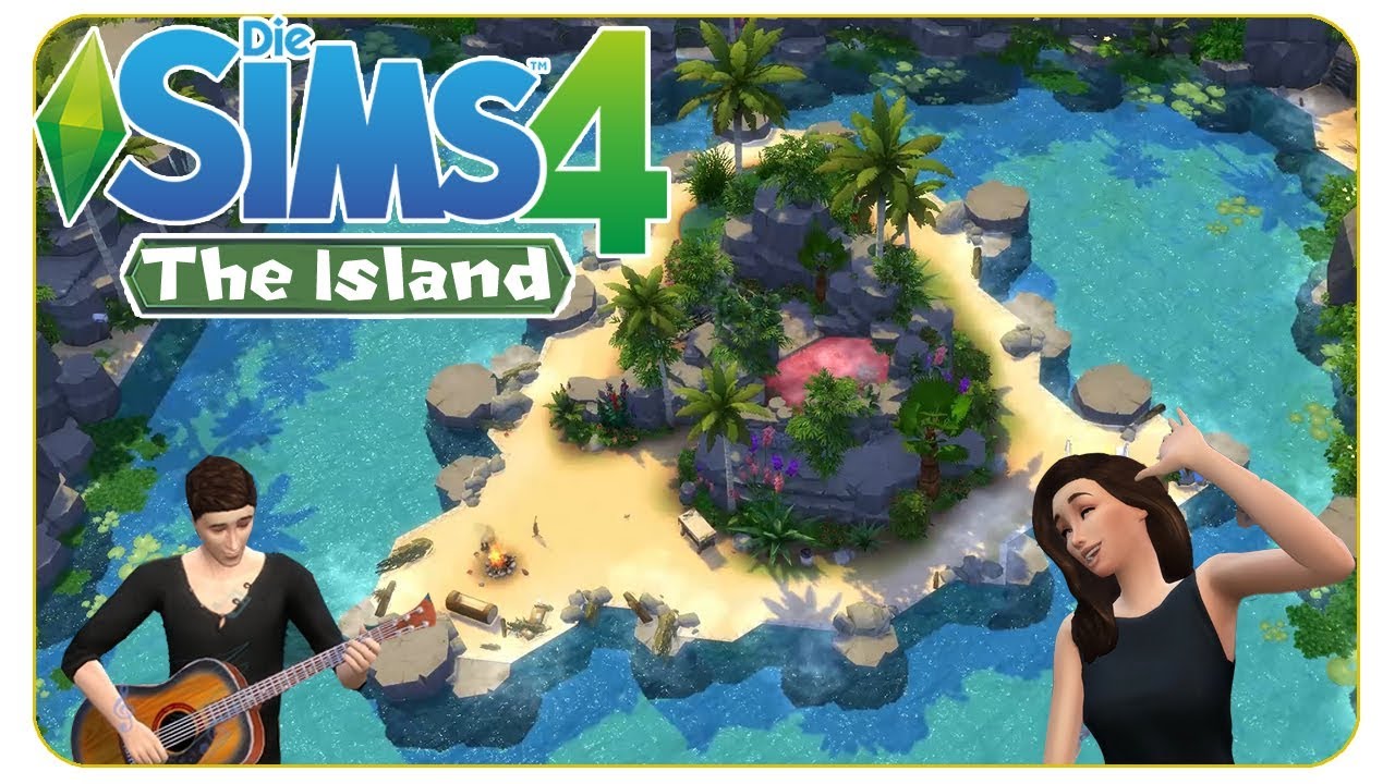 Team Kaju auf der Insel! #01 Die Sims 4: The Island Challenge - Let's Play Together
