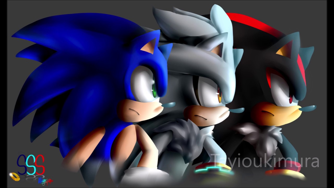 SSS // Sonic 06 SpeedPaint (SONIC-SILVER-SHADOW)