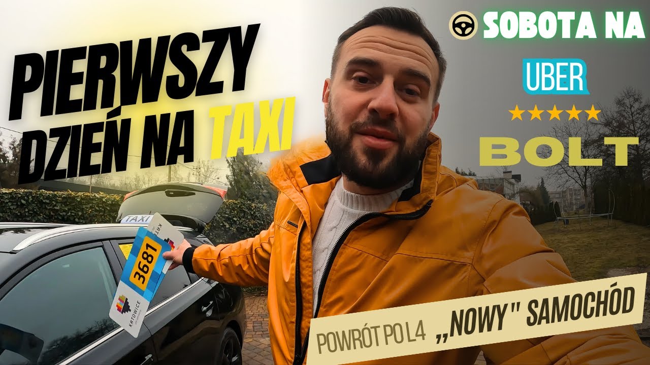 Dzień z życia taksówkarza | Uber & Bolt. | Praca na TAXI