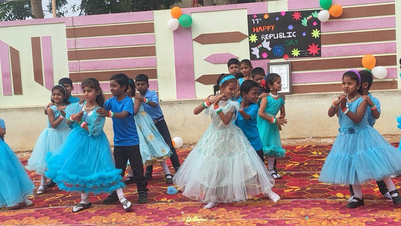 Republic Day Cleberation - Patriotic Dance Performance By Children 2026.