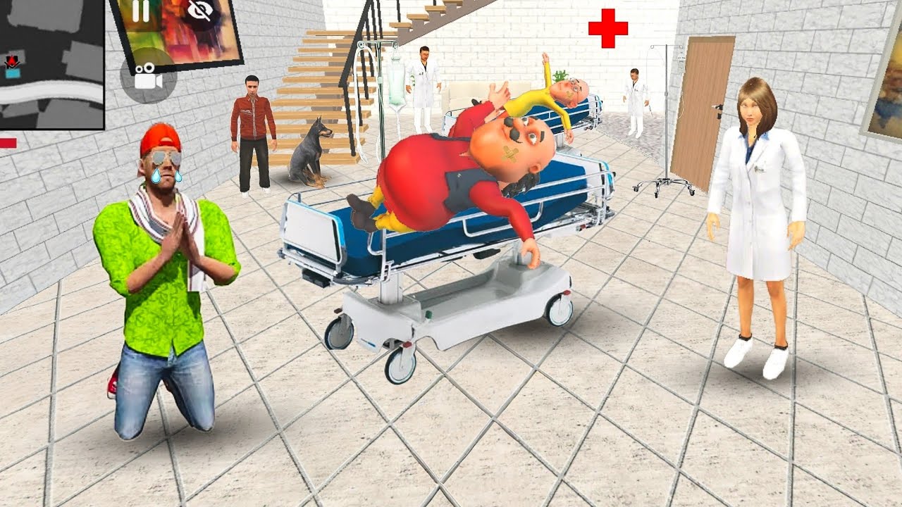Motu Patlu ka Car Accident ho Gya 😭 in Indian Theft Auto Simulator | New update 🤩💥