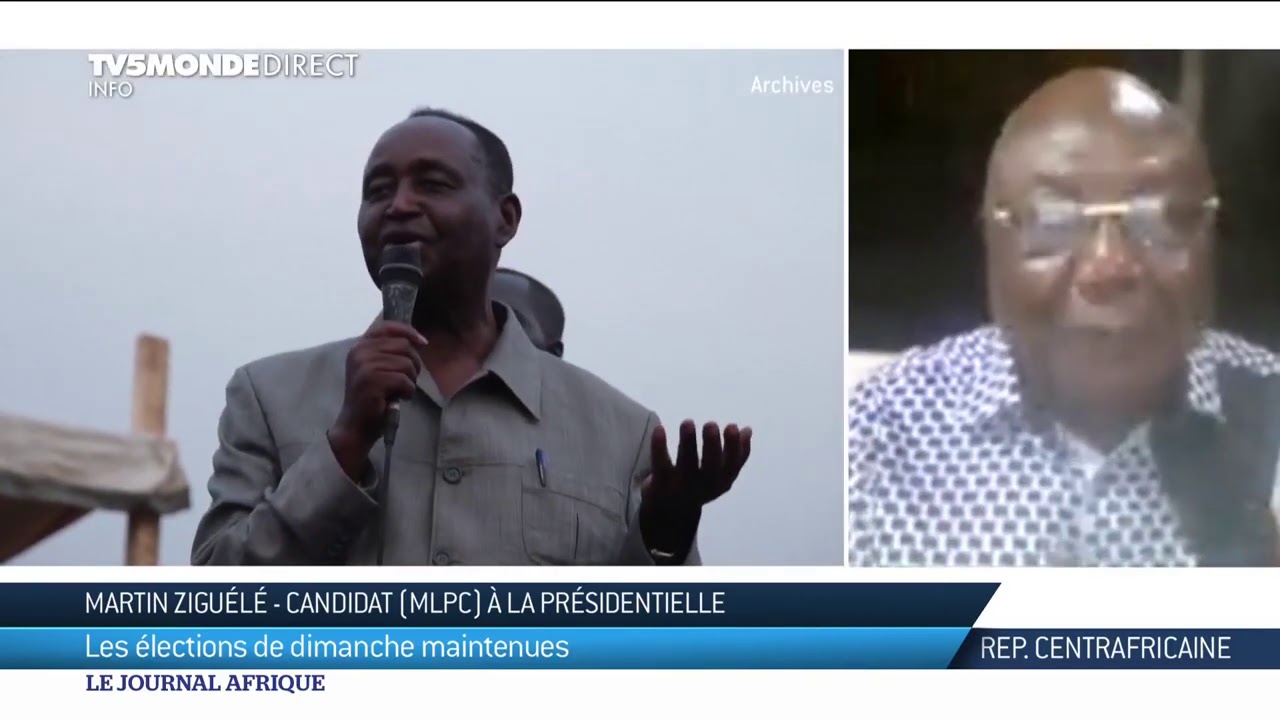 Rép. centrafricaine - Entretien avec le candidat Martin Ziguélé
