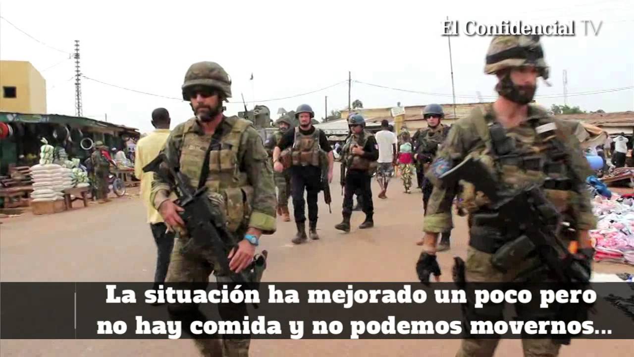 Empotrados con el Ejército Español en Centro África