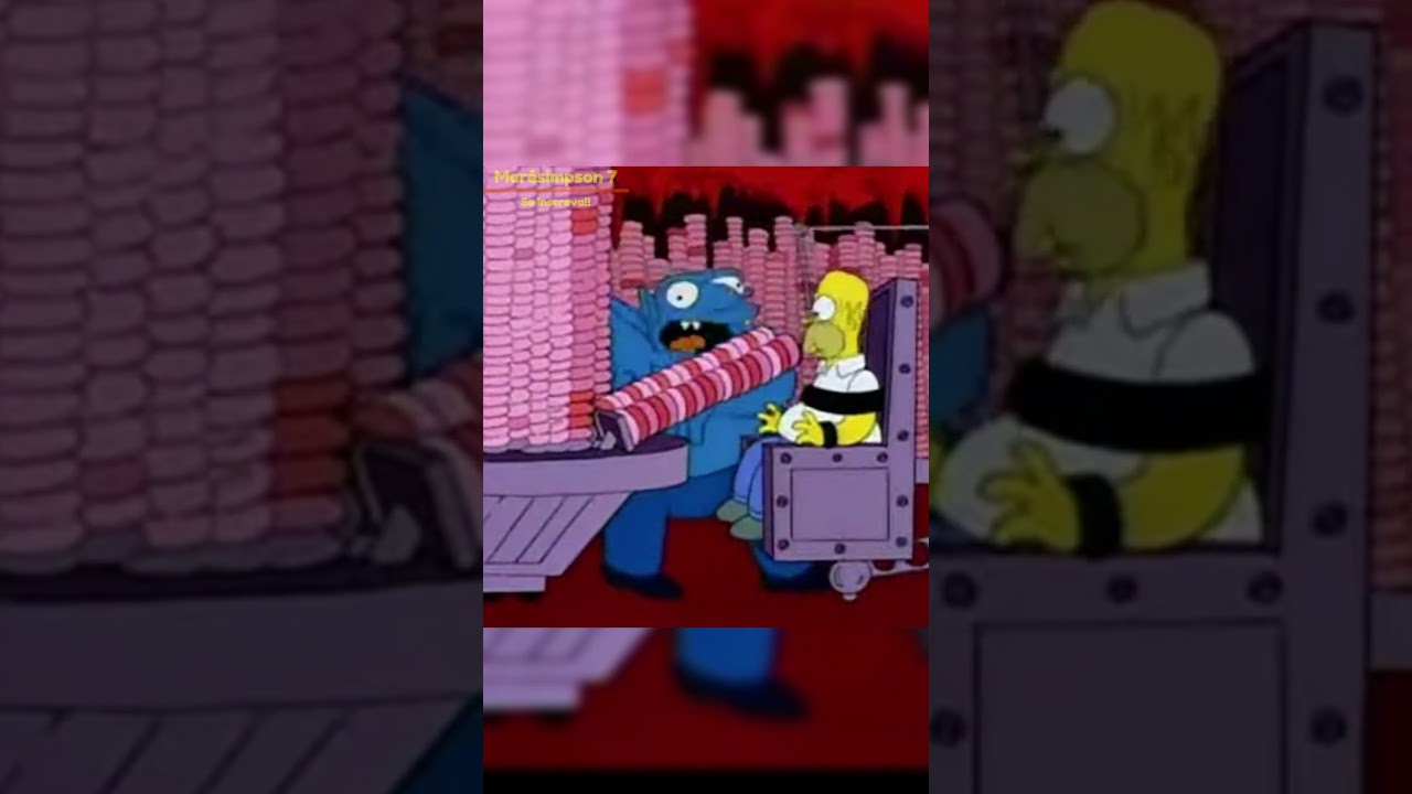 🔥Homer no INFERNO comendo rosquinhas 🍩😂 #shorts