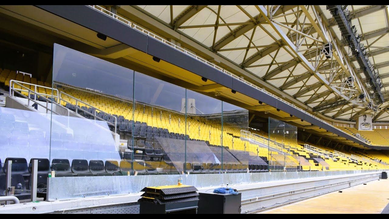 ΟΠΑΠ ΑΡΕΝΑ : Plexiglass & δενδροφύτευση