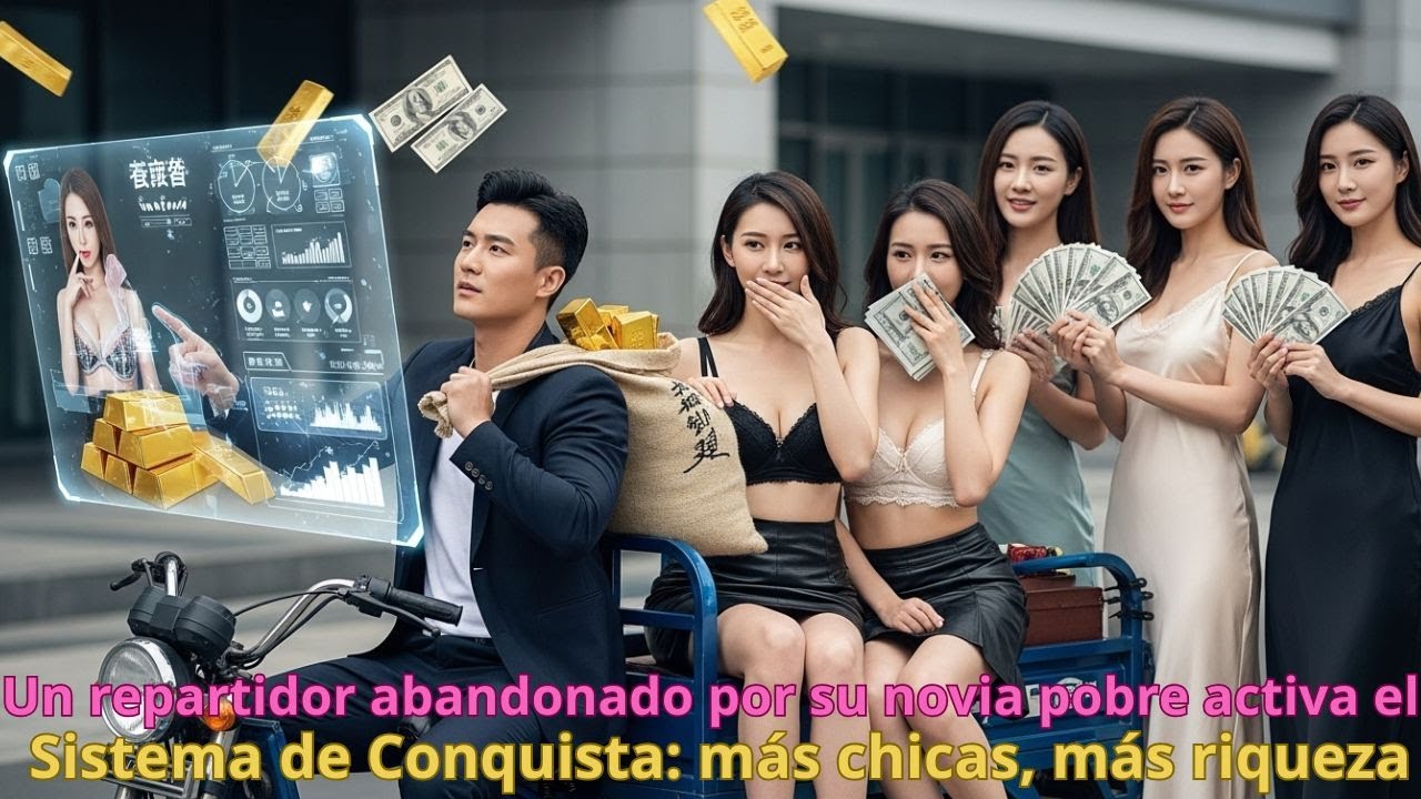 Un repartidor abandonado por su novia pobre activa el Sistema de Conquista: más chicas, más riqueza.