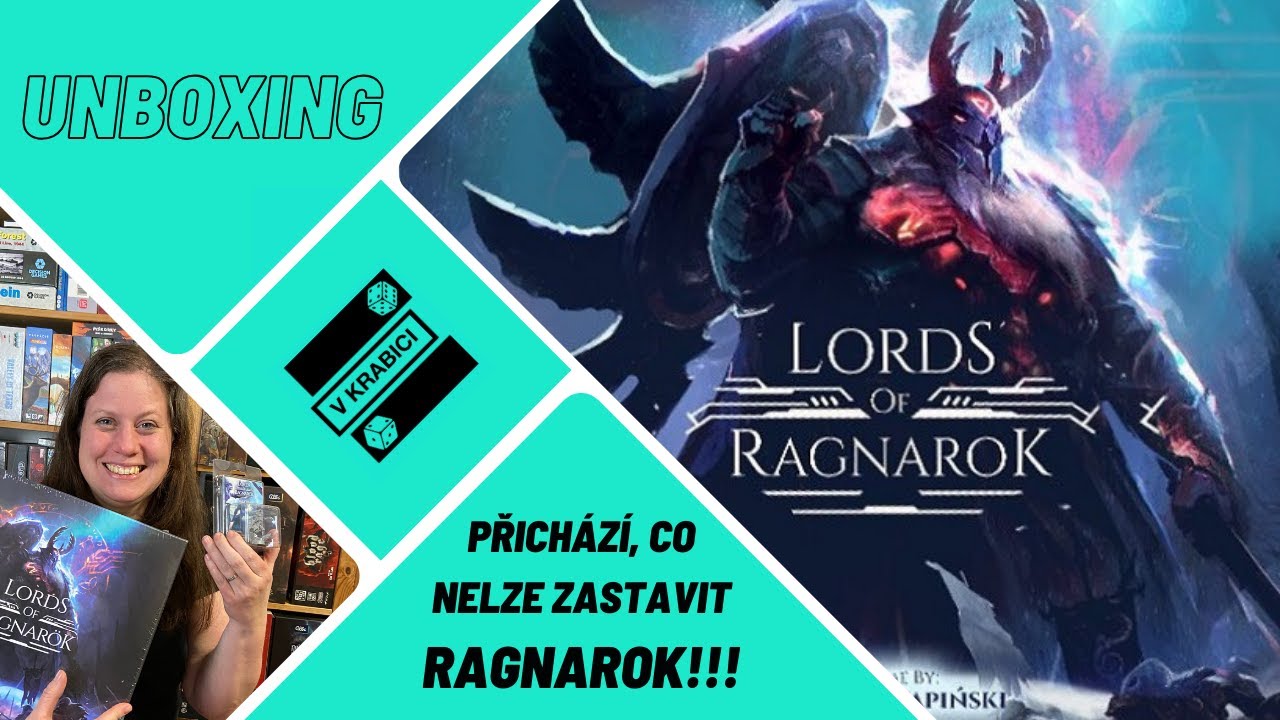 UNBOXING | LORDS OF RAGNAROK | Představení deskové hry