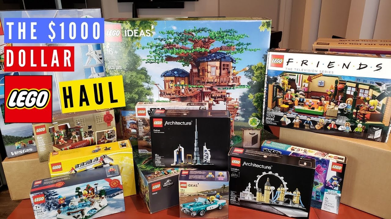 The $1000 Dollar LEGO Haul + Grab these Direct to Consumer Sets Before They Retire...
