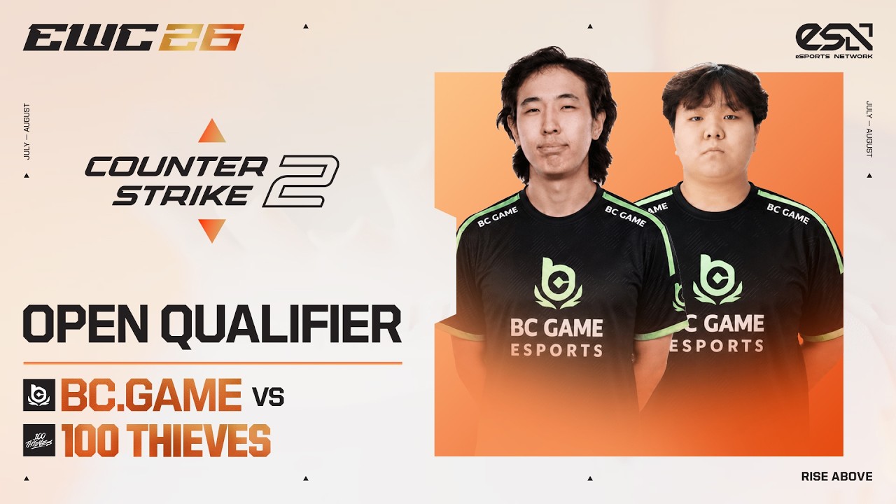 MN | Counter-Strike 2 at EWC 26 - Open Qualifier - BC GAME vs 100 THIEVES