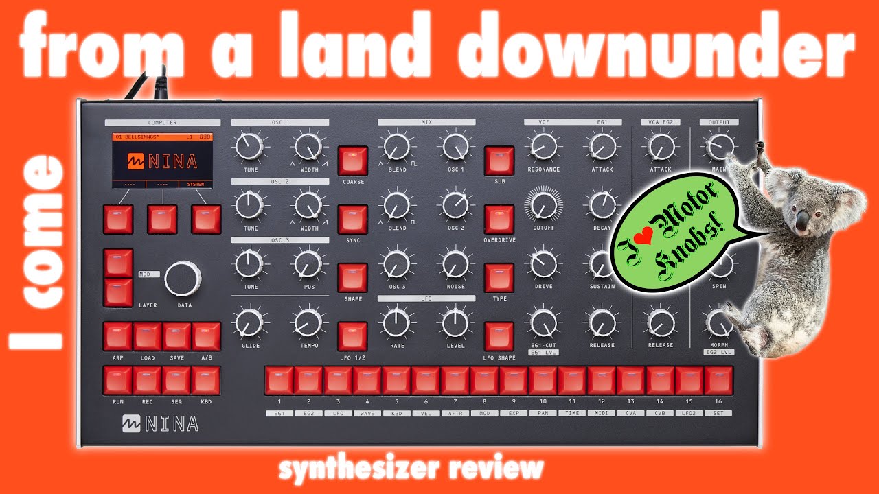 Melbourne Instruments NINA: The best Synthesizer ever? REVIEW