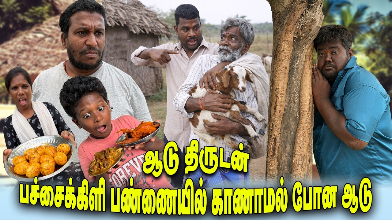 ஆடு திருடன் | பச்சைக்கிளி பண்ணையில் காணாமல் போன ஆடு  | THAKALI COMEDY