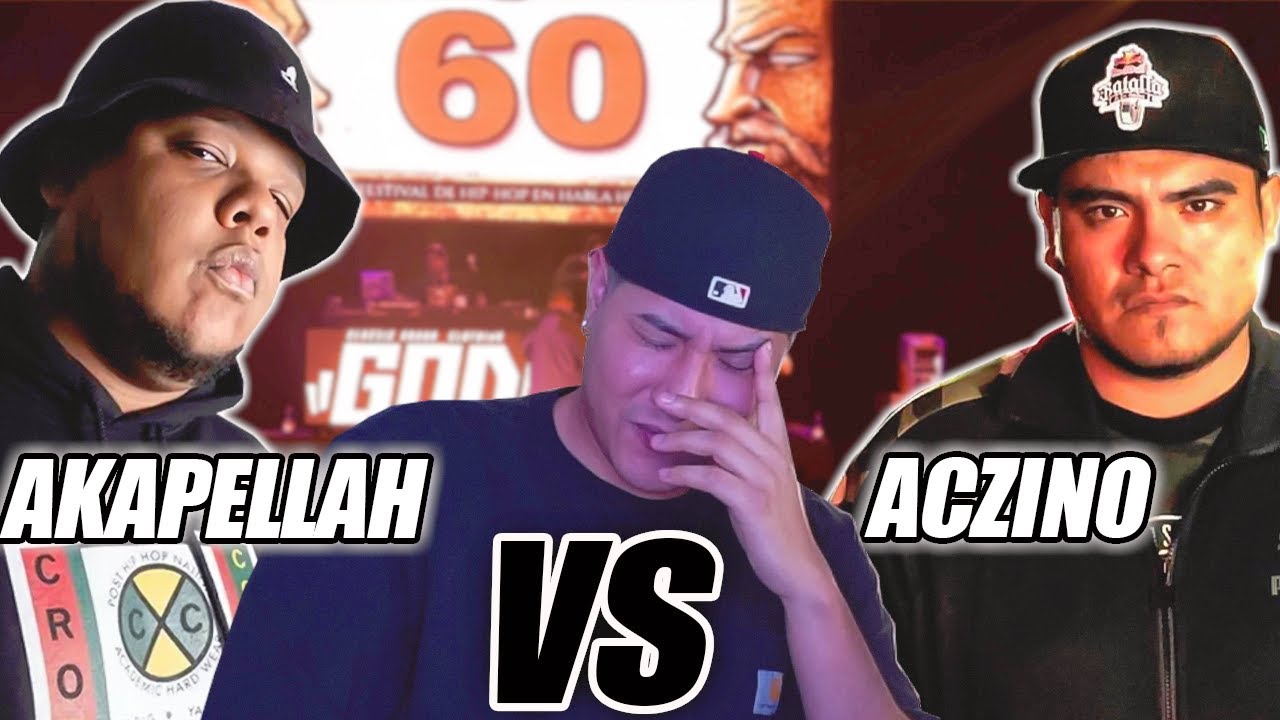 ACZINO VS AKAPELLAH (GOD LEVEL) | REACCION