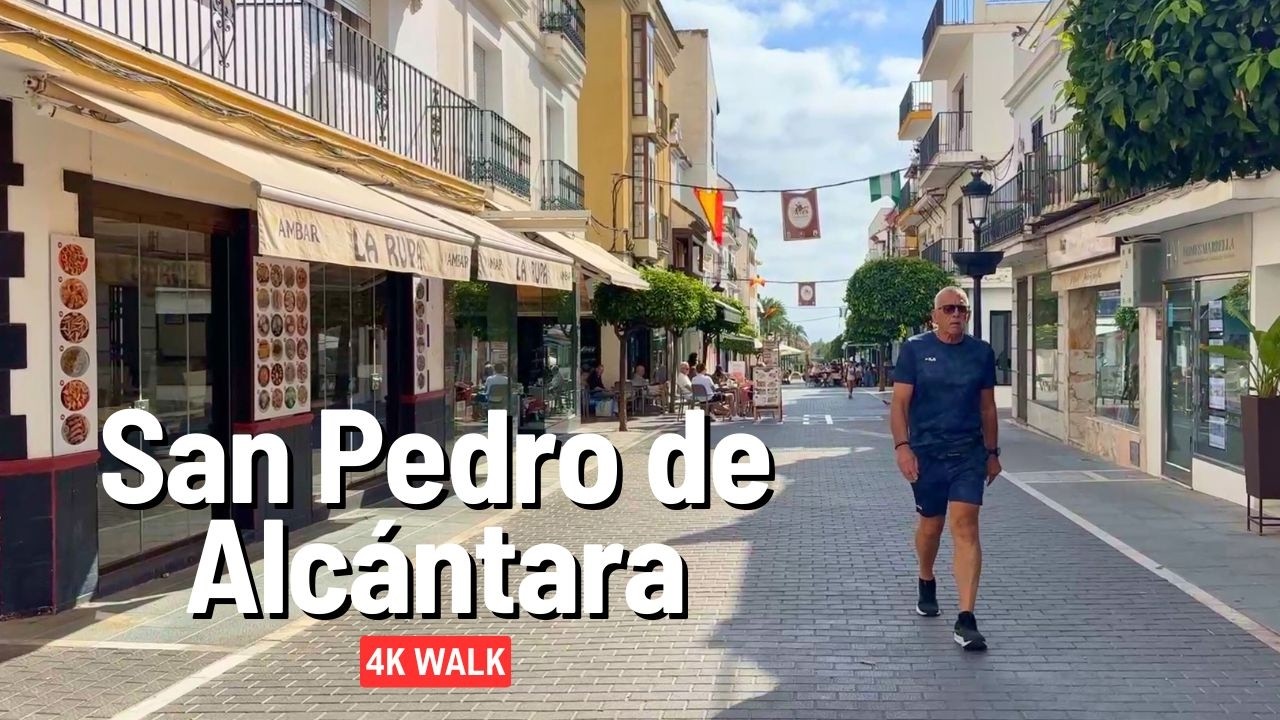 MARBELLA 🌴 San Pedro Alcántara Walk 🇪🇸 4K