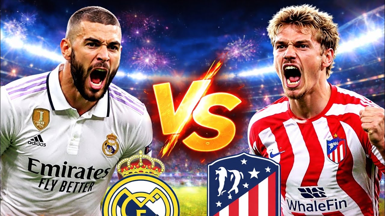 REAL MADRID vs ATLETICO… THIS GOT HEATED 😳🔥