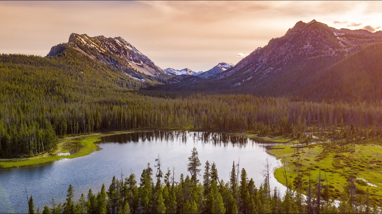 A PEACEFUL SAWTOOTH LAKE all to ourselves