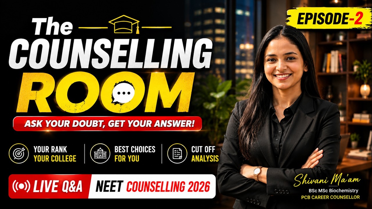 😱RENEET Counselling 2026 LIVE | MBBS, BDS, AYUSH & BSc Nursing | The Counselling Room Ep.02
