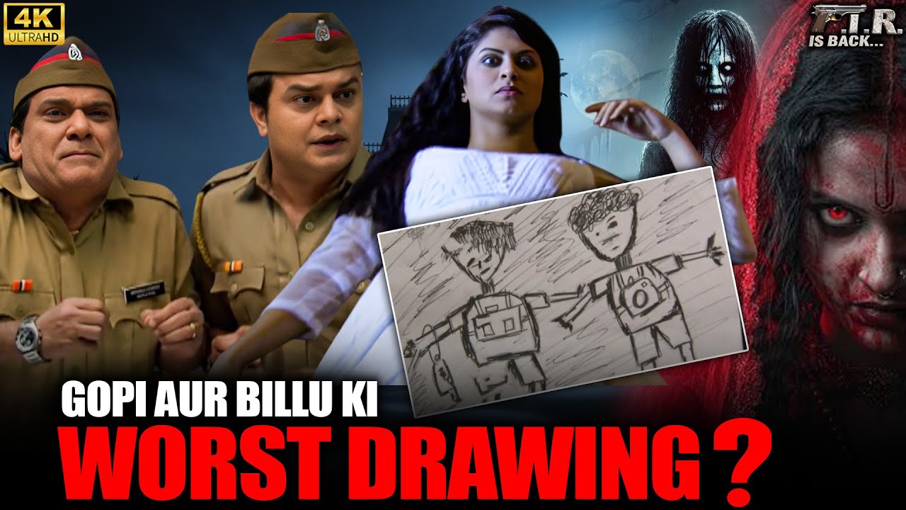 Chandramukhi Ne Banayi Gopi Aur Billu Ki Worst Drawing | Chautala Par Chudail Ka Saya | F.I.R New