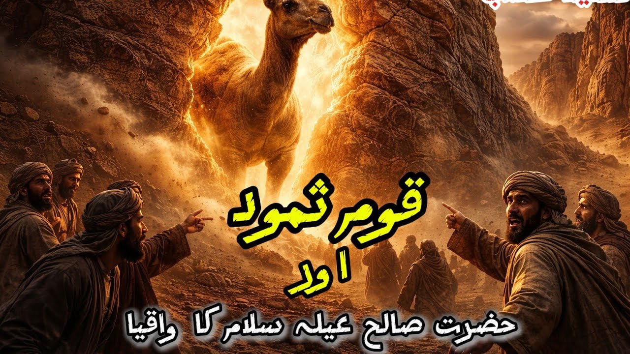 Pahaar Phat Gaya Aur Oont Nikla | Qaum-e-Samud Aur Hazrat Saleh A.s ka Mojza