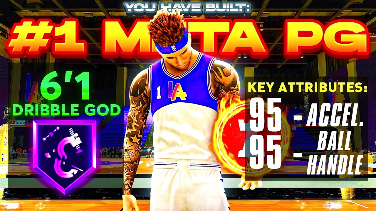 THE #1 META PRO AM POINT GUARD BUILD IN NBA 2K23!