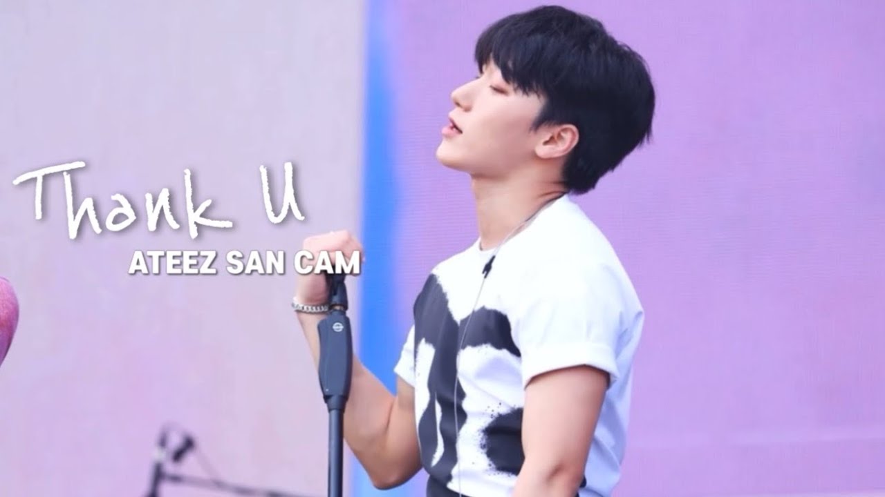230422 러브썸 페스티벌 에이티즈  (ATEEZ) - 친구 (Thank U) 최산focus (SAN CAM)