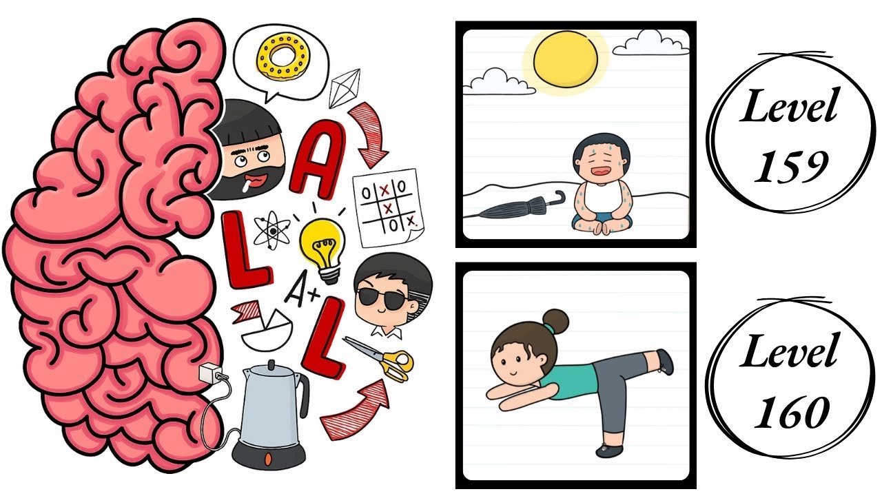 Brain Test All Star : Level 159 , 160 &ndash; How to Solve? (Walkthrough