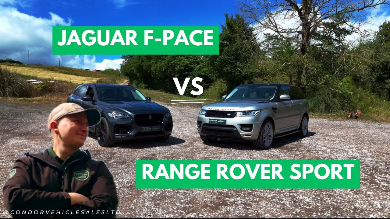 SHOULD YOU BUY AN F-PACE INSTEAD OF A RANGE ROVER SPORT?! (2017 Jaguar F-Pace, test drive & review)