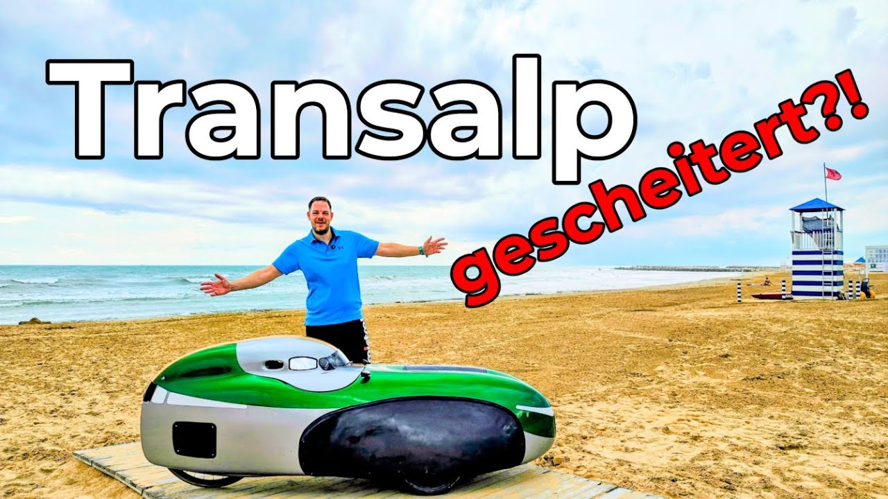 Transalp – gescheitert?! | Mit dem Velomobil von Augsburg Richtung Jesolo