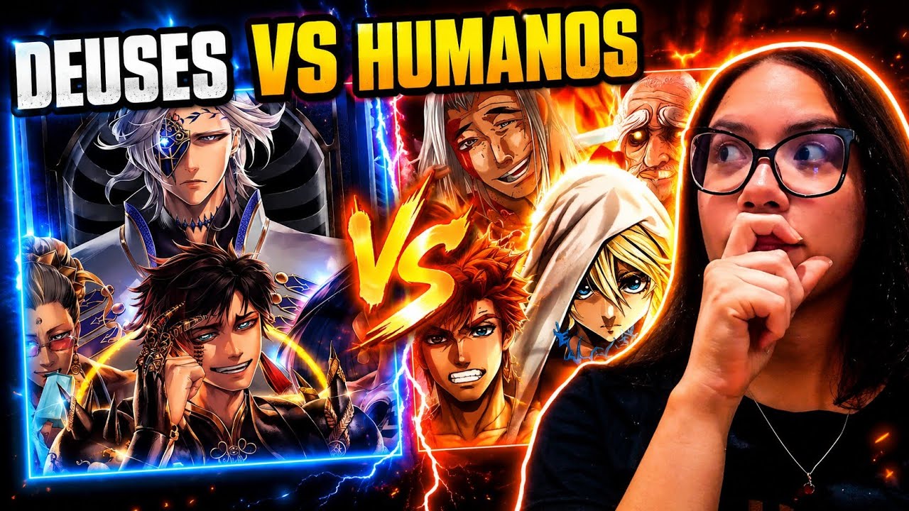 REACT - RAGNAROK | Deuses VS Humanos | PARTE 1 E 2 - AniRap
