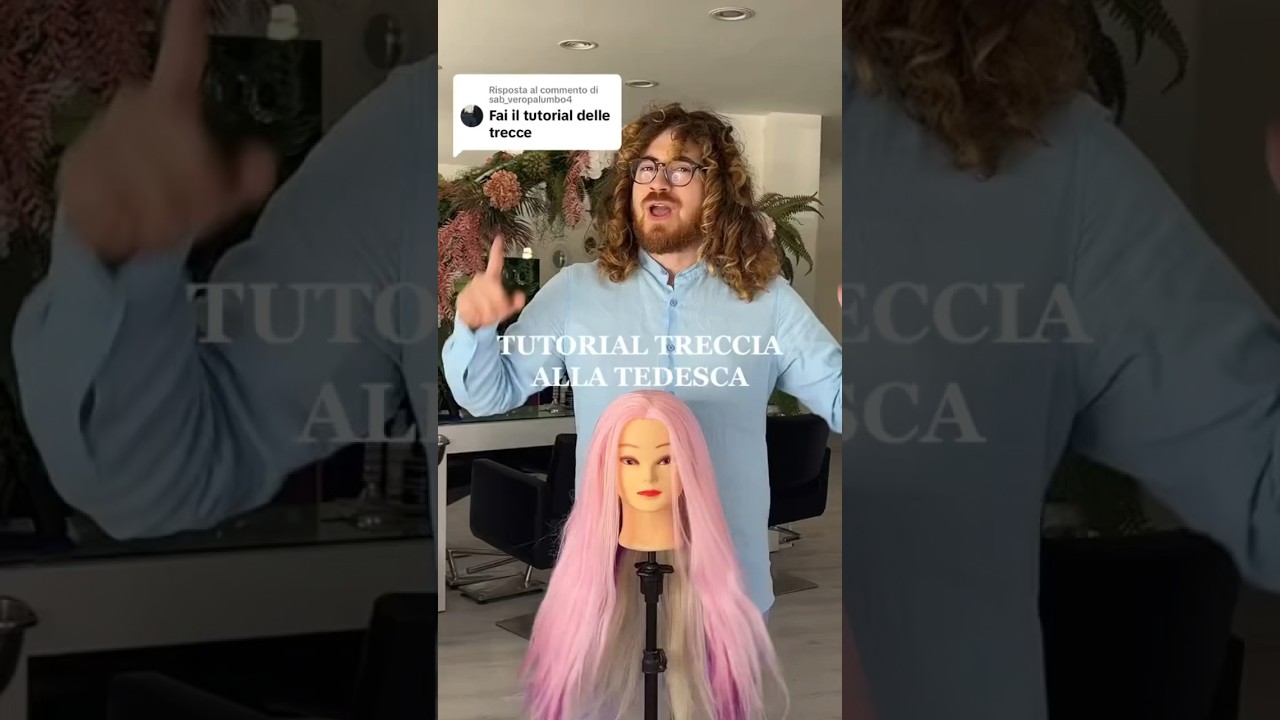 TUTORIAL TRECCIA ALLA TEDESCA PT1 VOLETE LA PT2 ?