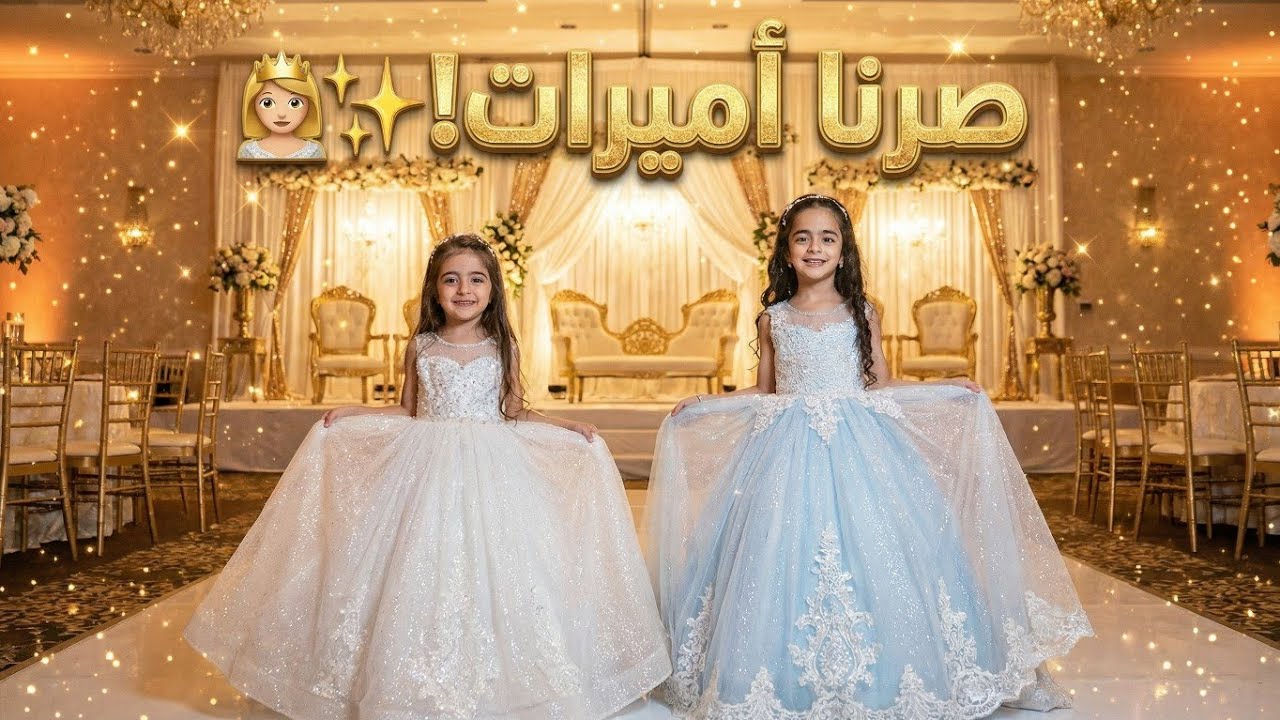 ريماس وآيات في أجمل عرس! 😍 شوفوا كيف جهزنا حالنا ولبسنا الفساتين ✨👗